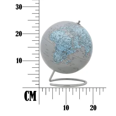 GLOBUS TWIST SILVER 20X25 cm MIN 2